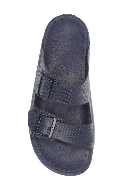Hugo Boss Boss Surfley Slide Sandal In Dark Blue
