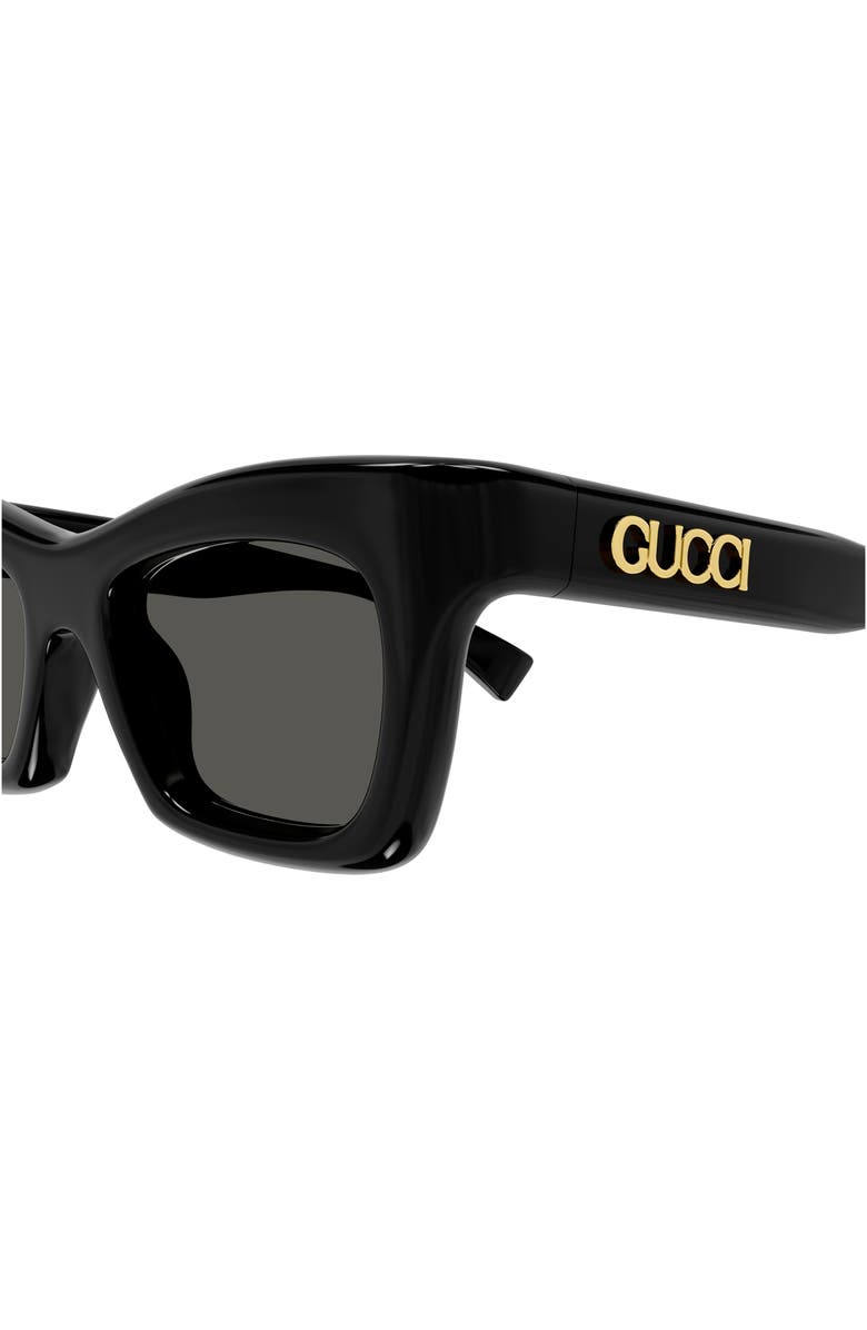 Gucci 50mm Cat Eye Sunglasses, Alternate, color,