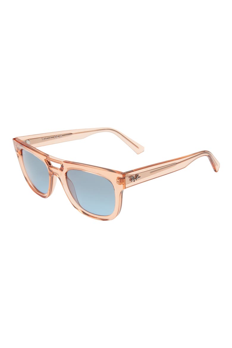 Phil 54mm Gradient Square Sunglasses, Alternate, color, BLUE GRADIENT