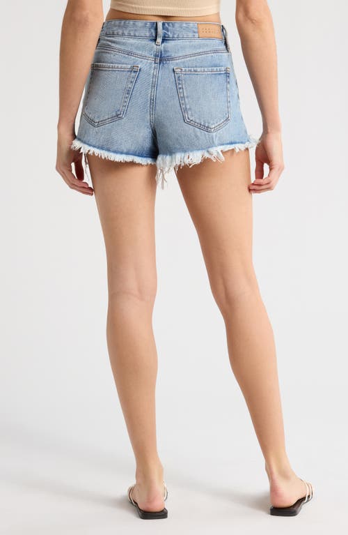 PACSUN PACSUN EMMA FESTIVAL DESTROYED DENIM SHORTS