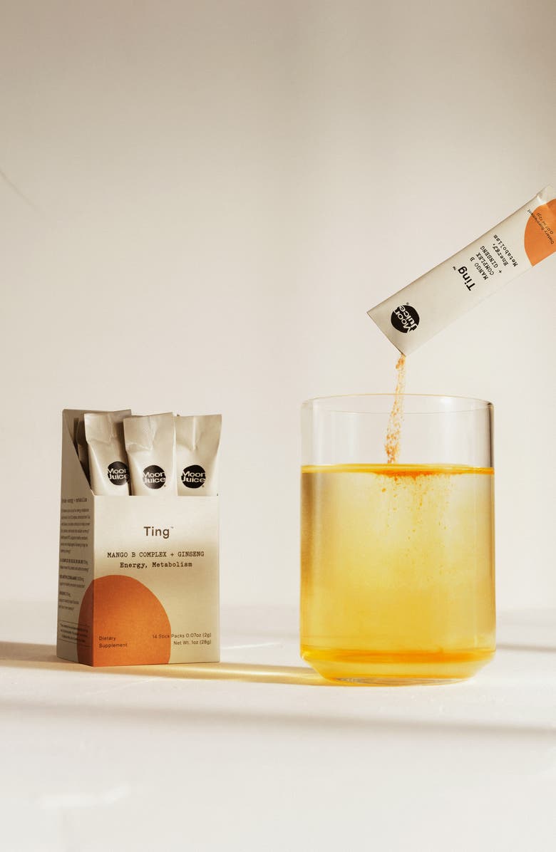 Moon Juice Ting<sup>™</sup> Energy & Metabolism Dietary Supplement with Ginseng Stick Pack, Alternate, color, 