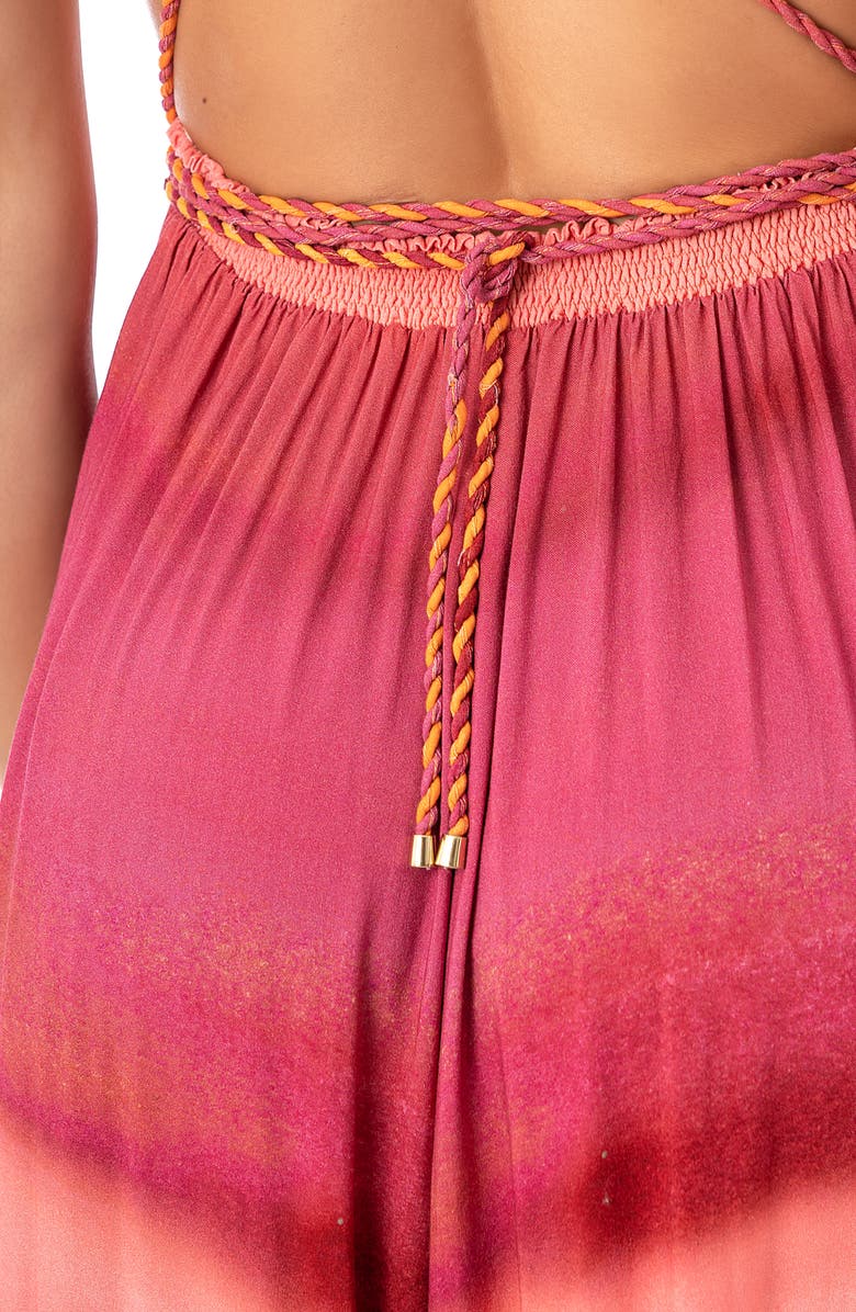 Maaji Sunrise Dye Moon Bay Cover-Up Dress, Alternate, color, 