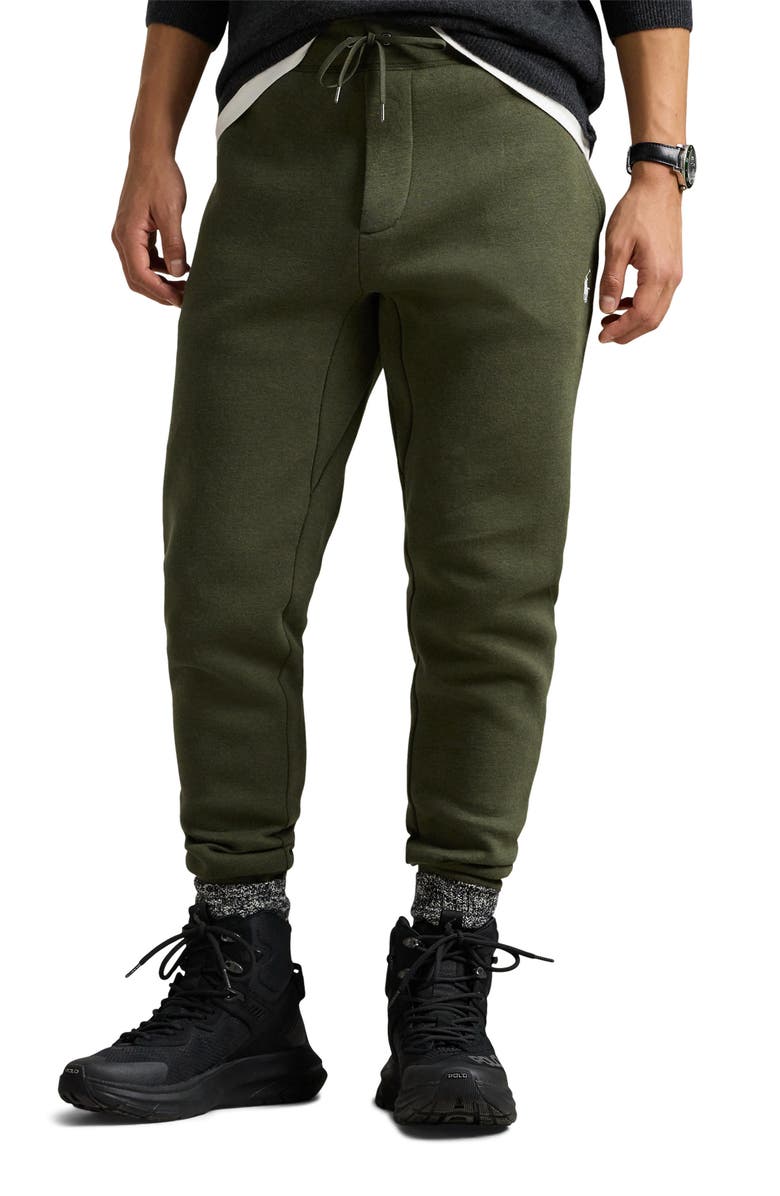 Polo Ralph Lauren Double Knit Cotton Blend Joggers, Main, color, 
