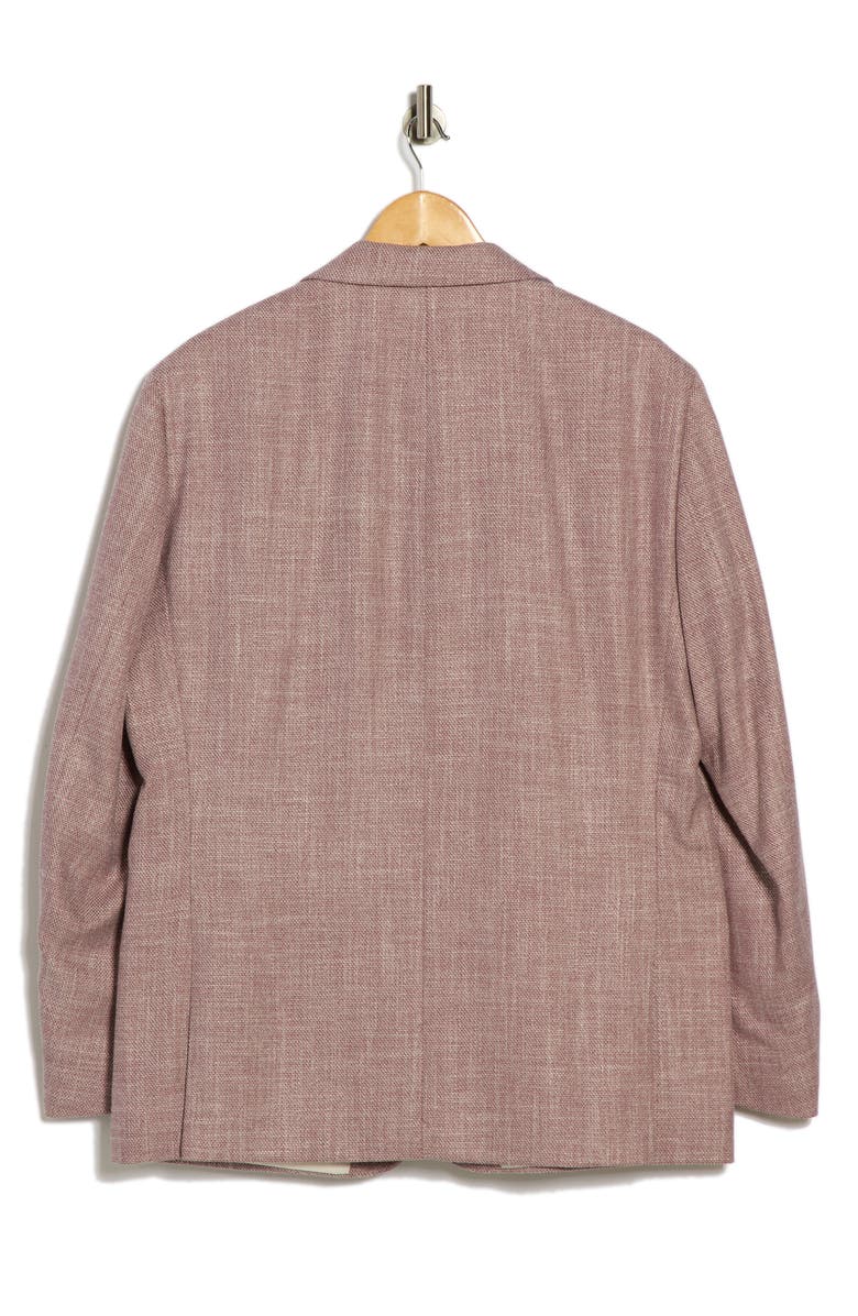 Tommy Hilfiger Notch Lapel Blazer, Alternate, color, Pink