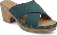 Journee Collection Silvana Platform Sandal