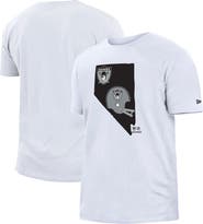 New Era Men's New Era White Las Vegas Raiders Gameday State T-Shirt