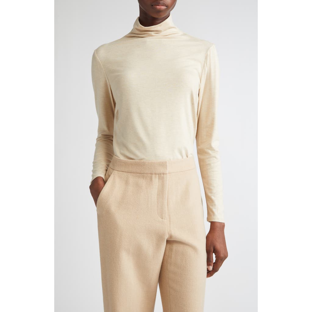 Lafayette 148 New York Funnel Neck Sweater In Pink