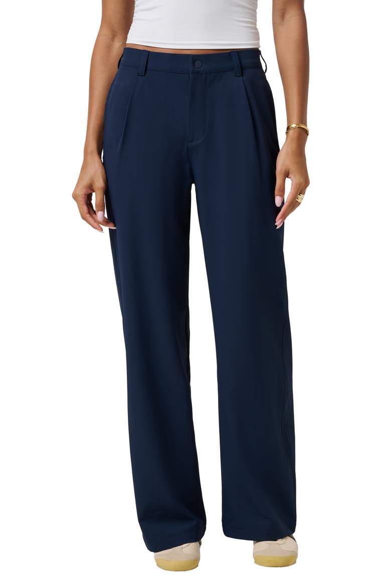 Opening Shot Straight Leg Pants, Main, color, NAVY BLAZER