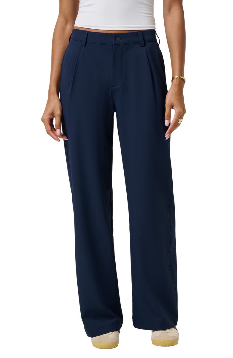 TravisMathew Opening Shot Straight Leg Pants, Main, color, Navy Blazer