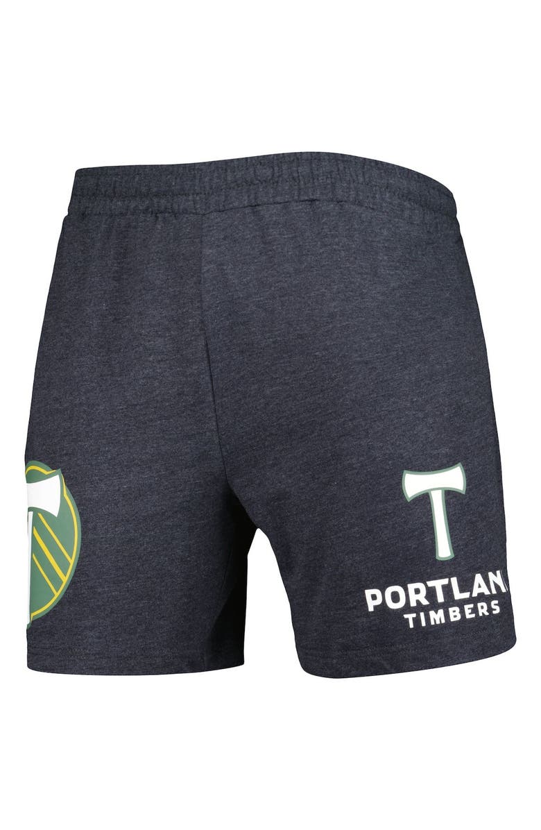 CONCEPTS SPORT Men's Concepts Sport  Charcoal Portland Timbers Multi-Logo Shorts, Alternate, color, Charcoal