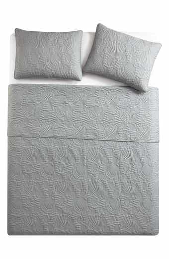 VCNY HOME Ocean Solid 3-Piece Quilt Set