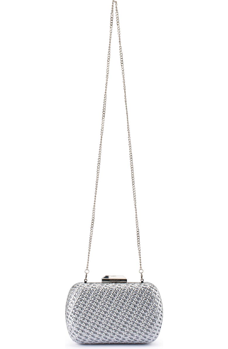 Olga Berg Mali Textured Frame Clutch, Alternate, color,