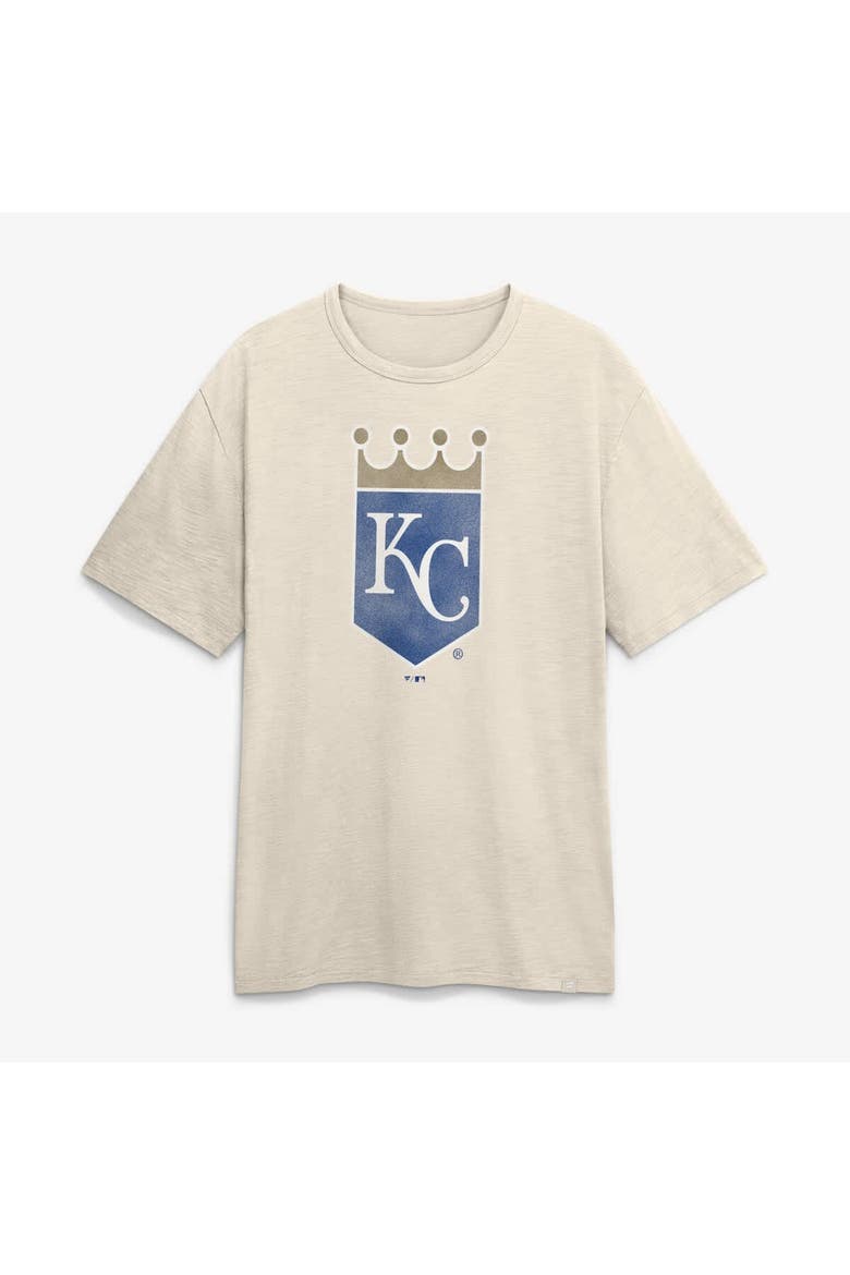 Men's Fanatics Cream Kansas City Royals Stadium Slub T-Shirt, Main, color, Cream