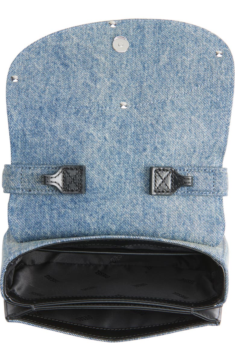 DIESEL<sup>®</sup> 1DR Denim Shoulder Bag, Alternate, color,
