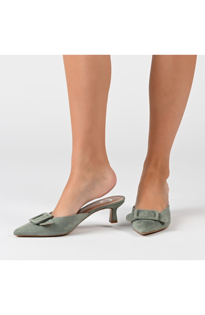 Journee Collection Vianna Mule, Alternate, color, Sage