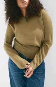 MANGO Boat Neck Sweater