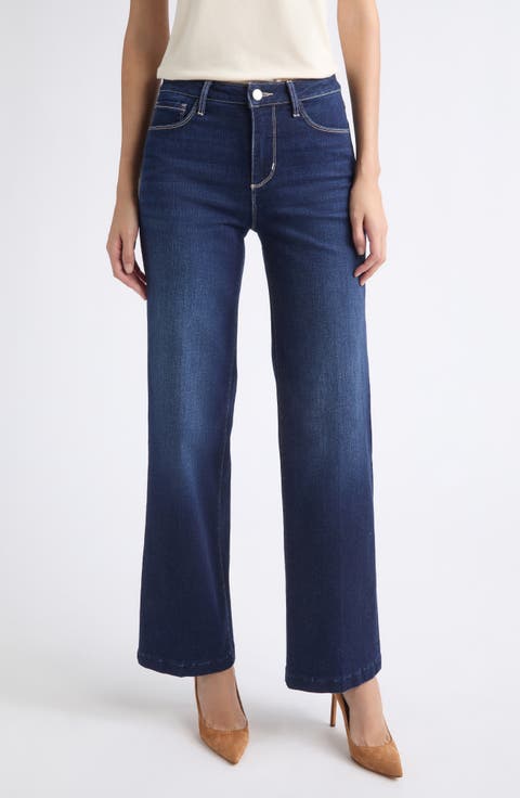 Scottie High Waist Wide Leg Jeans