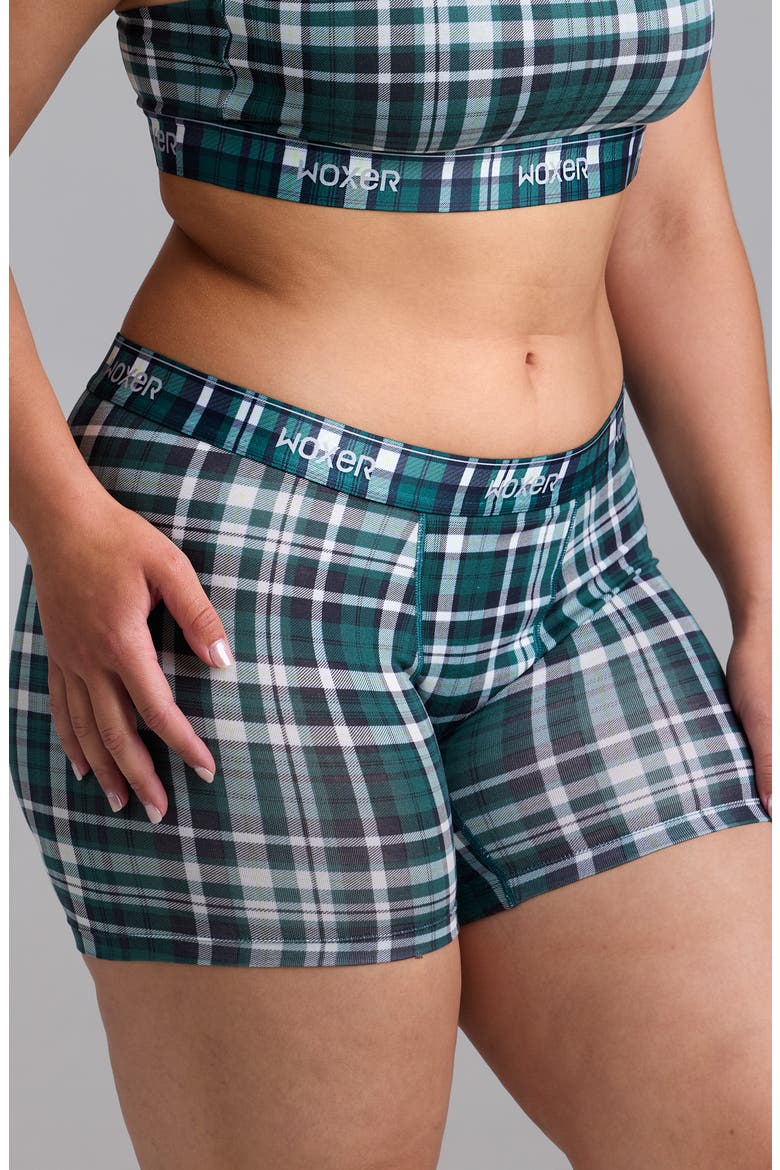 Baller Ultra-Soft 5-Inch Boxer Briefs, Alternate, color, BALSAM PLAID