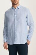 34 Heritage Linen Button-Up Shirt