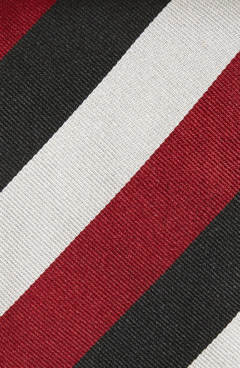 Gitman Stripe Silk Tie, Alternate, color,