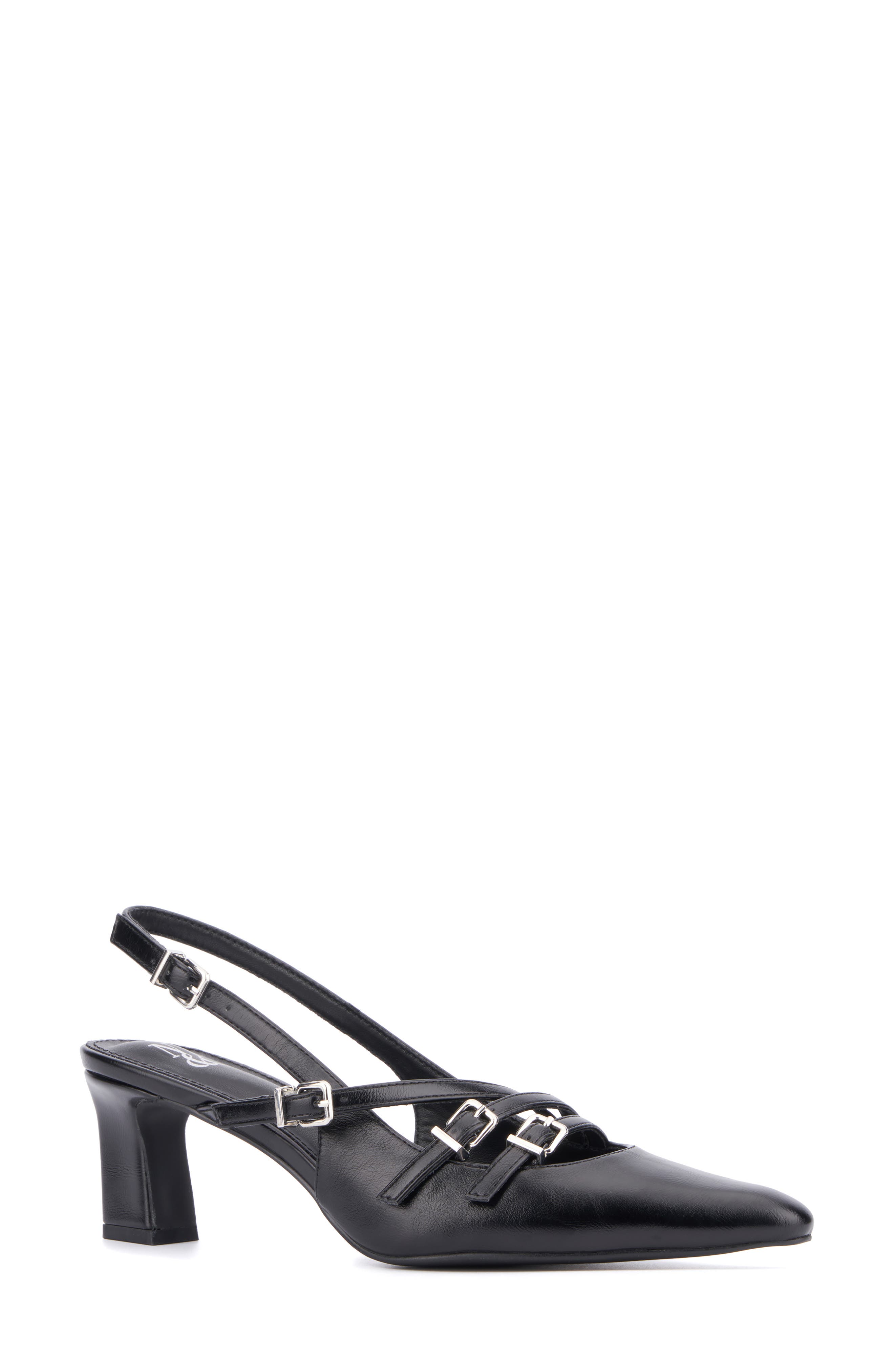NEW YORK AND COMPANY Imari Slingback Pump, Main, color, 