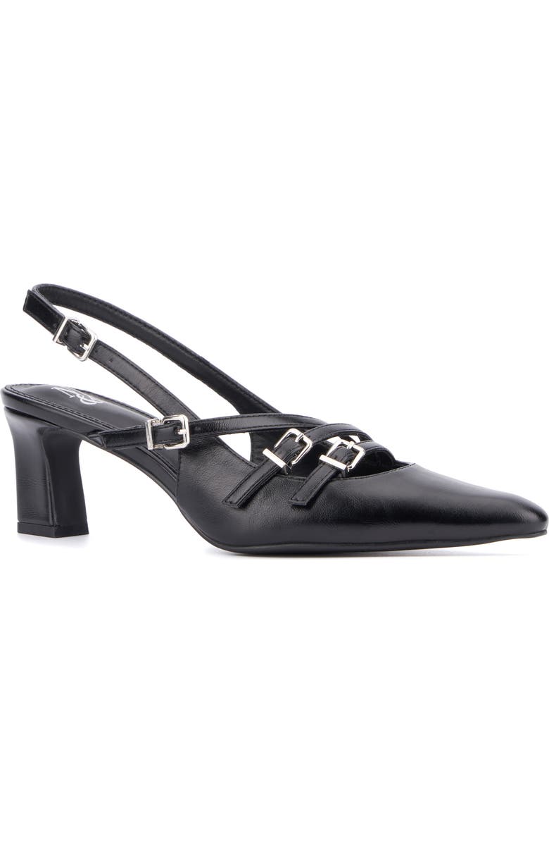 NEW YORK AND COMPANY Imari Slingback Pump, Main, color,