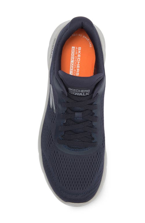Skechers Go Walk Flex Sneaker In Navy/gray