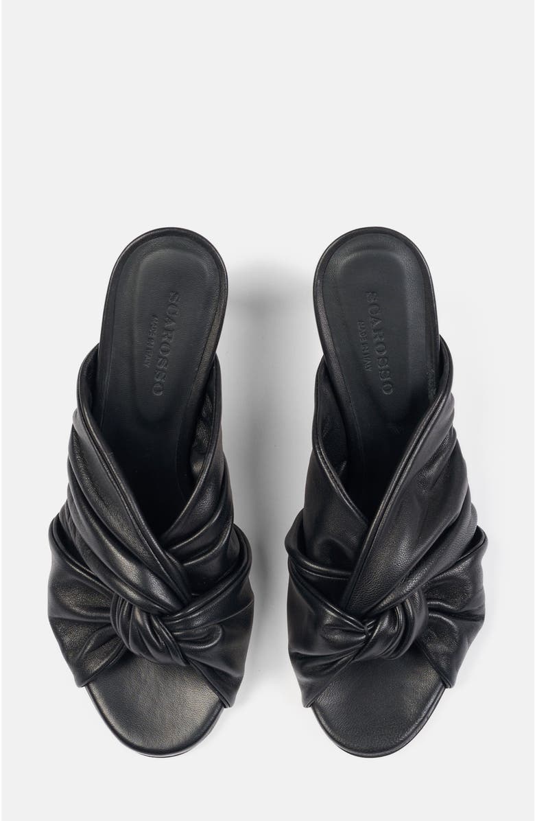 SCAROSSO Kiki Sandals, Alternate, color, Black - Calf