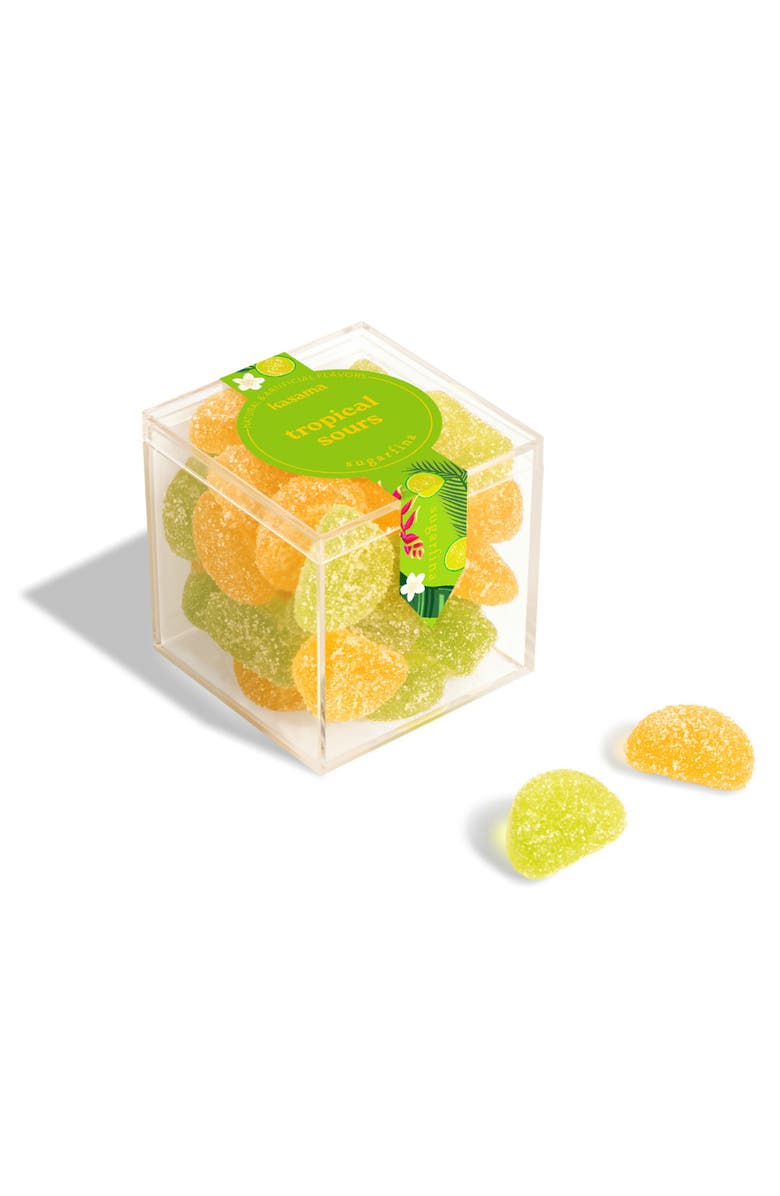 sugarfina Tropical Sours Set of 4 Candy Cubes, Alternate, color, 