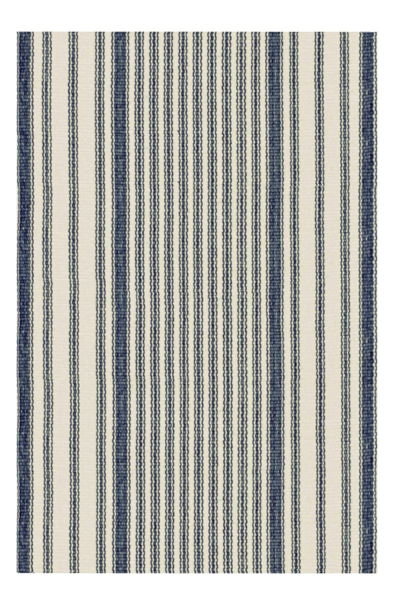 Dash & Albert 'Mattress Ticking' Rug, Main, color, 