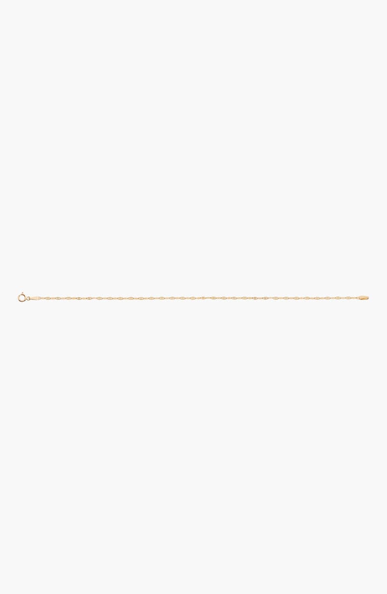 Aurate New York Valentino Chain Bracelet, Alternate, color, Yellow