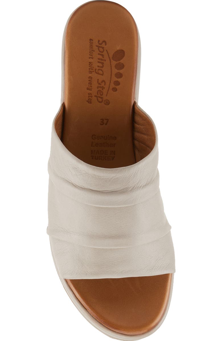 Spring Step Allerton Platform Wedge Slide Sandal, Alternate, color, Light Taupe