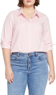 Universal Standard Elbe Classic Fit Button-Up Shirt