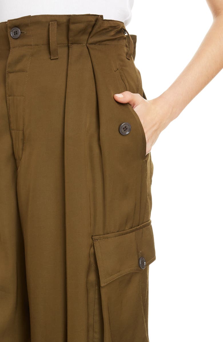 Dries Van Noten High Waist Wide Leg Pants, Alternate, color,