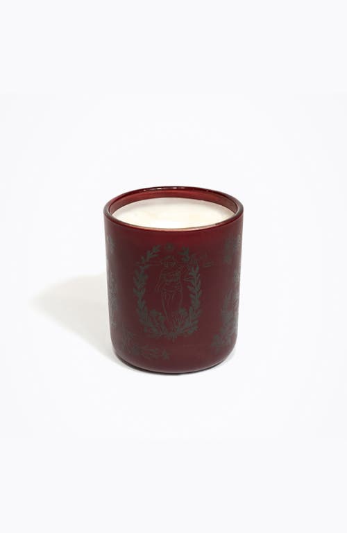 Bond & Grace Clair De Lune Candle In Burgundy
