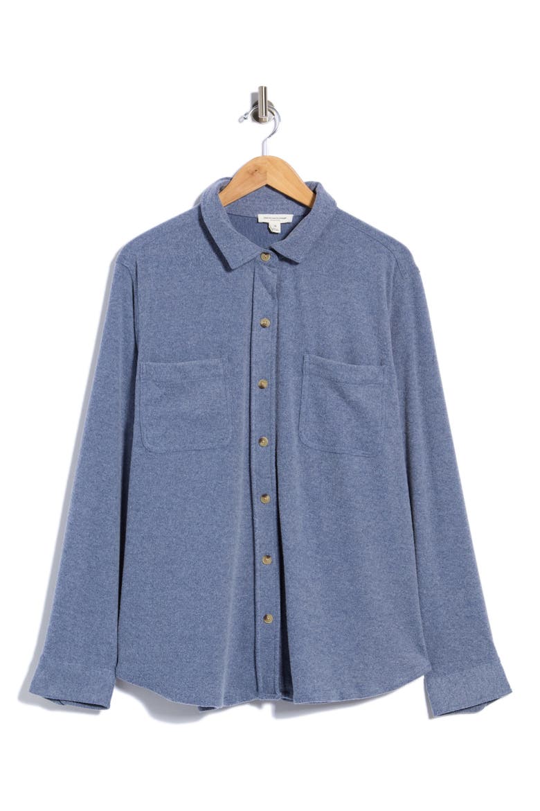 Savi Knit Shirtjacket, Alternate, color, LT. GREY HEATHER