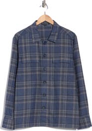 Robert Barakett Dax Plaid Overshirt