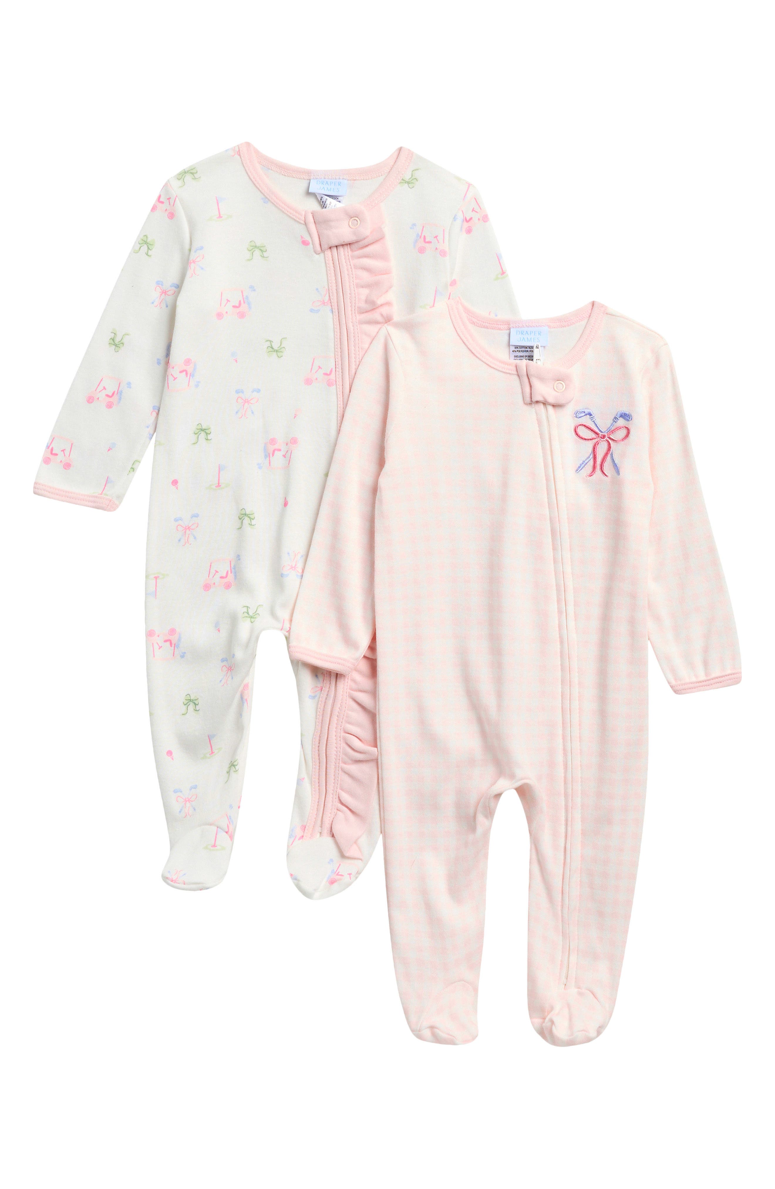 Draper James Assorted 2-Pack Footies