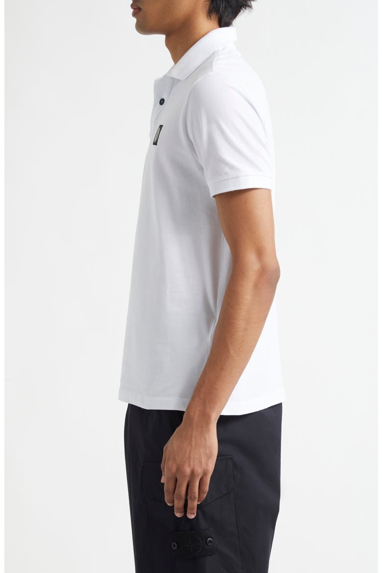 2SC18 Slim Fit Piqué Polo, Alternate, color, V1001 WHITE