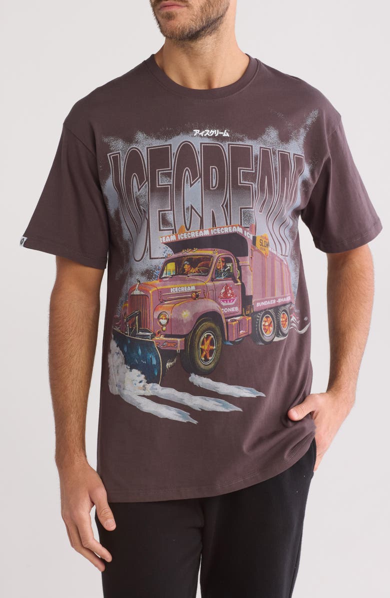 ICECREAM Logo Cotton Jersey Graphic T-Shirt, Main, color,
