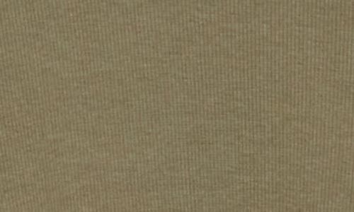 Shop Melrose And Market Short Sleeve Crewneck Mini Dress In Olive Kalamata