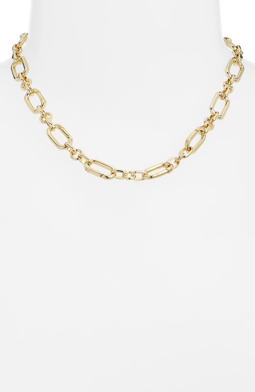 The Sis Kiss Collectors Charm Necklace In Gold