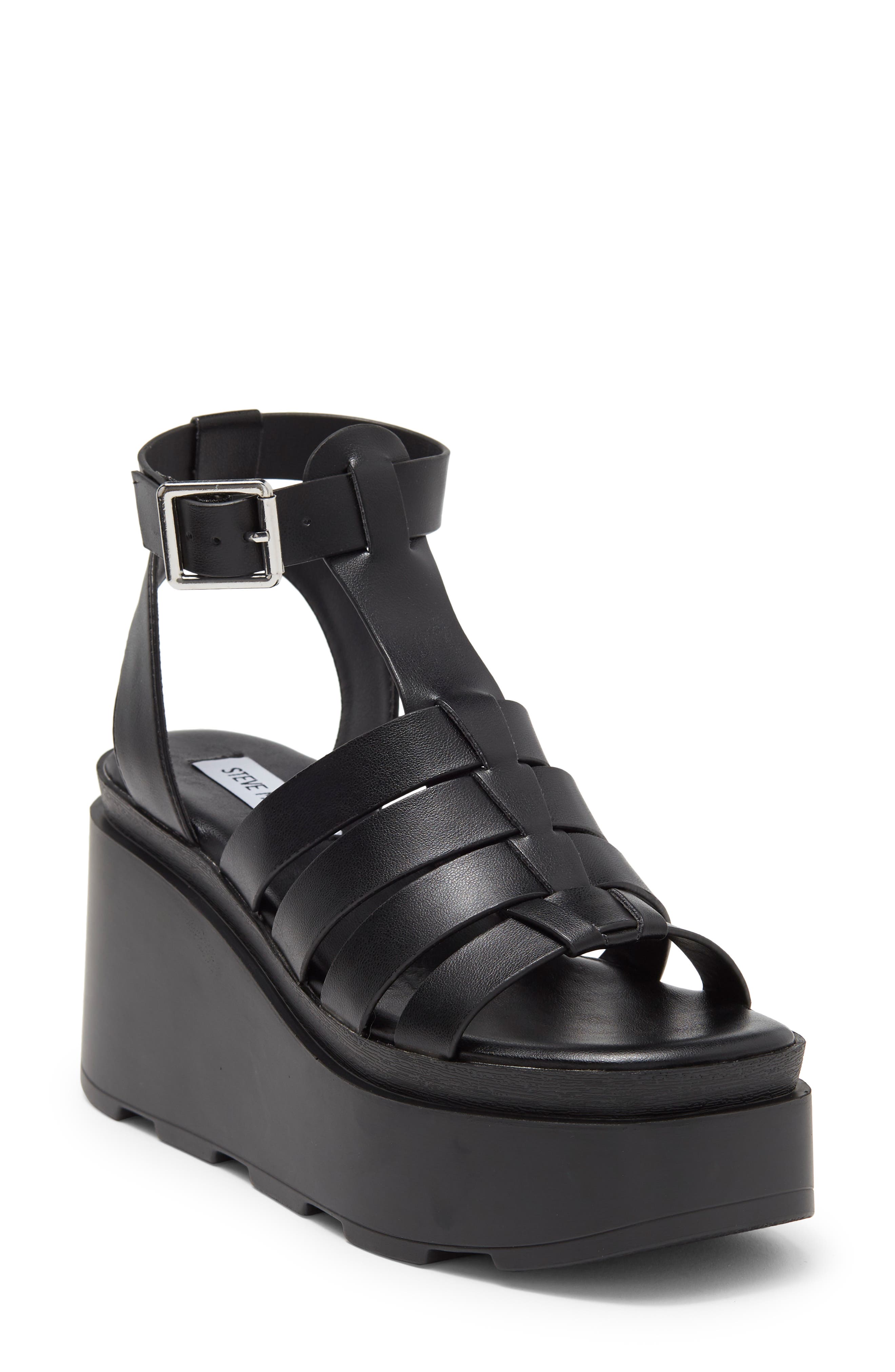 Steve Madden Same Platform Wedge Sandal, Main, color, 