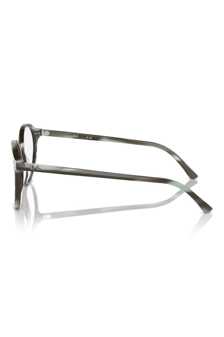 51mm Round Optical Glasses, Alternate, color, STRIPED GREEN