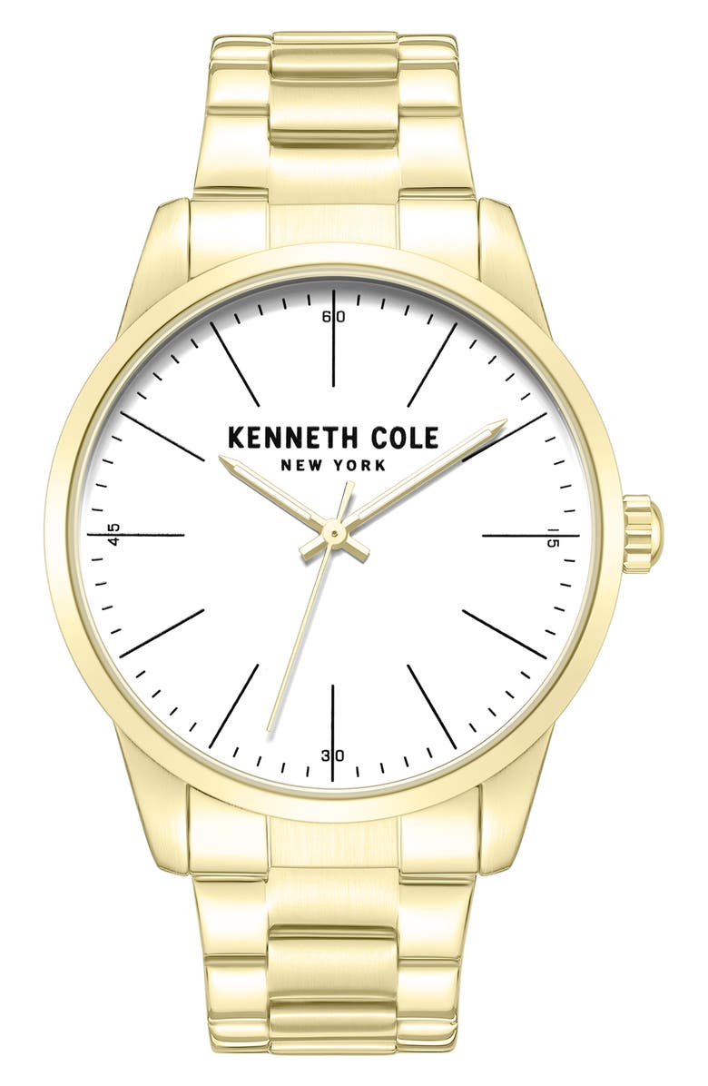 Kenneth Cole Classic Bracelet Watch, 44mm, Main, color, 