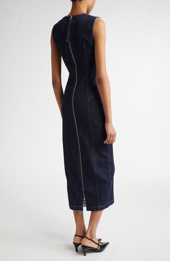 【送料&関税込】SportMax Geranio Denim Midi Dress SPORTMAX Geranio Denim Midi Dress | Nordstrom