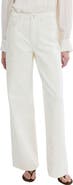 MANGO Flower Embroidered Straight Leg Jeans