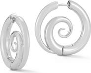 GLAZE JEWELRY Swirl Hoop Earrings