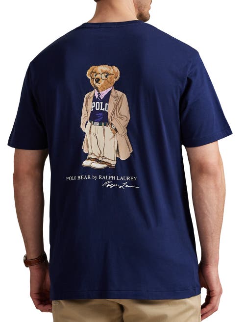 Polo Ralph Lauren Ralph Lauren Polo Bear Jersey T-shirt In Blue