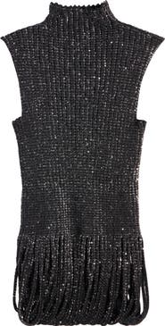 Alaïa Sequin Rib Sweater